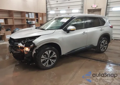 2021 Nissan Rogue Sv из США, поврежденный, VIN 5N1AT3BBXMC772761